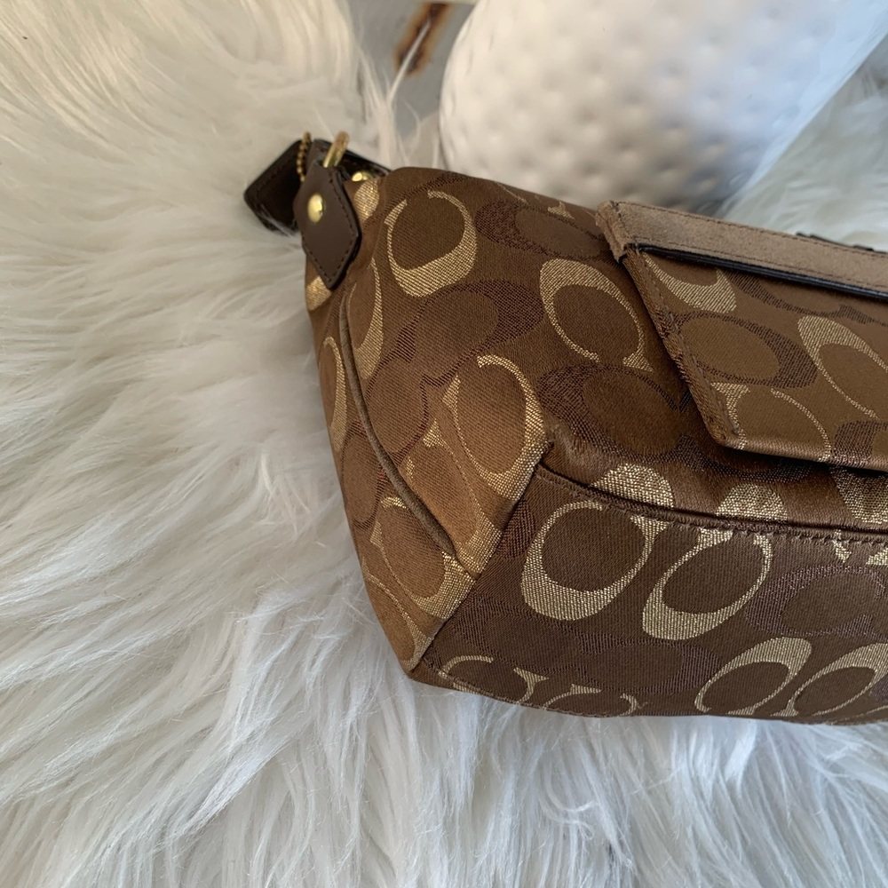 Vintage LMT EDITION Coach Signature Mini  Shoulder Bag & Keychain Card Holder - Picture 7 of 15